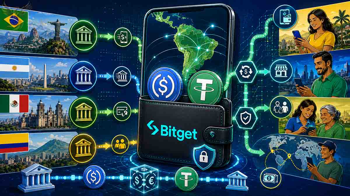 Bitget Wallet добавляет местные банковские переводы для стейблкоинов в Латинской Америке cover image