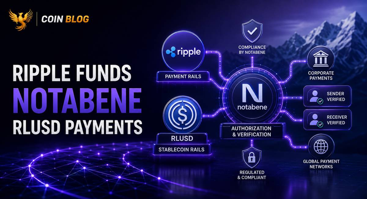 Ripple инвестировала в Notabene для развития платежей через RLUSD cover image
