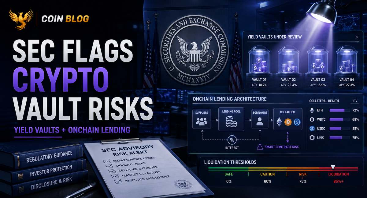 SEC обозначила риски для криптовалютных хранилищ доходности и кредитования cover image