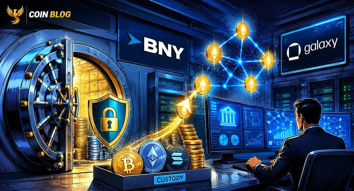 BNY and Galaxy Hide Staking Inside Traditional Custody cover image