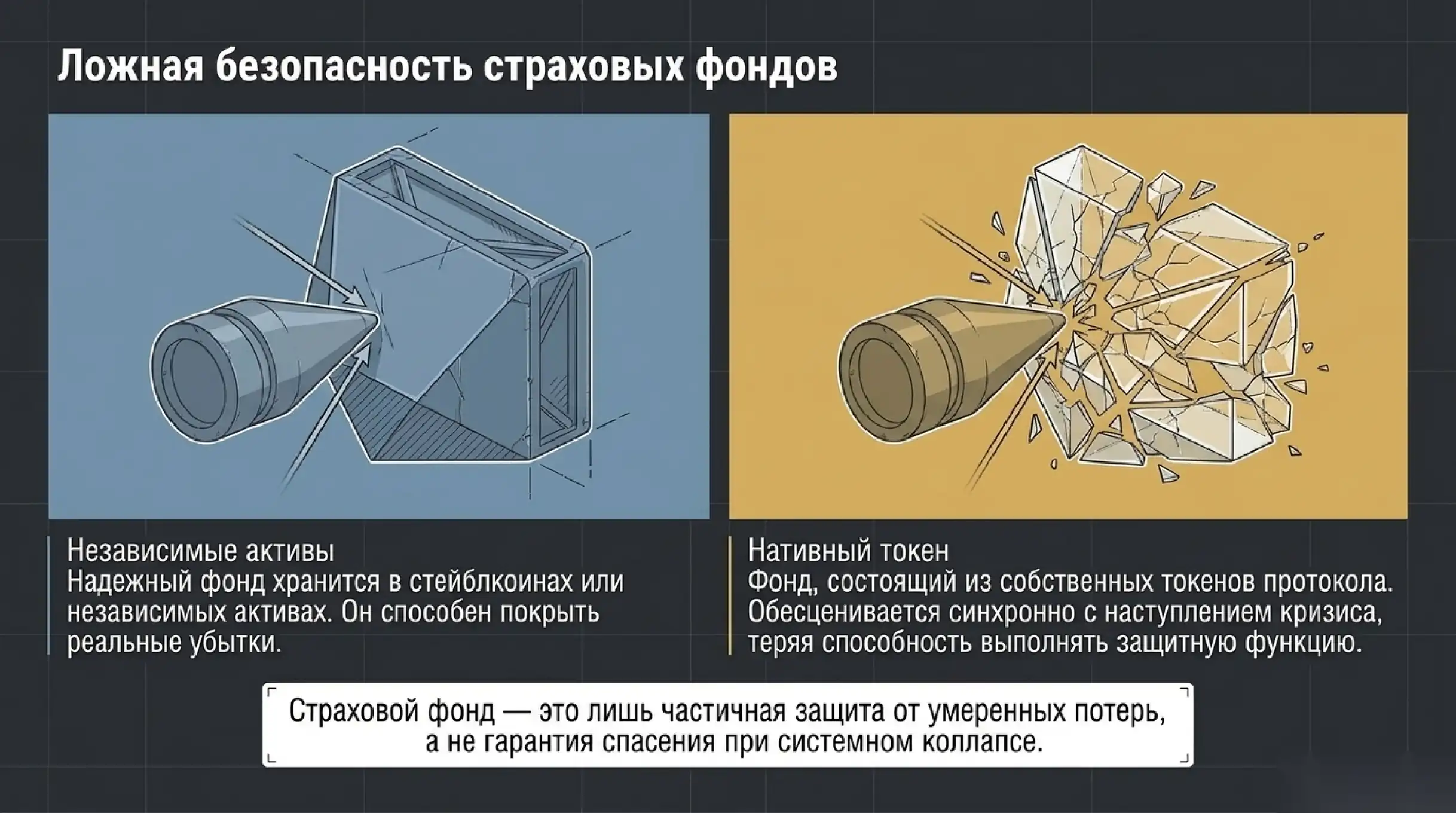 Что происходит со страховыми фондами