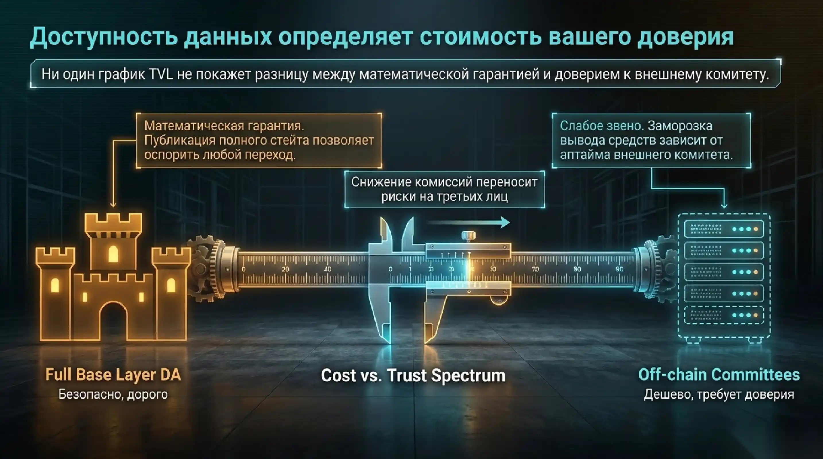 Доступность данных и стоимость доверия