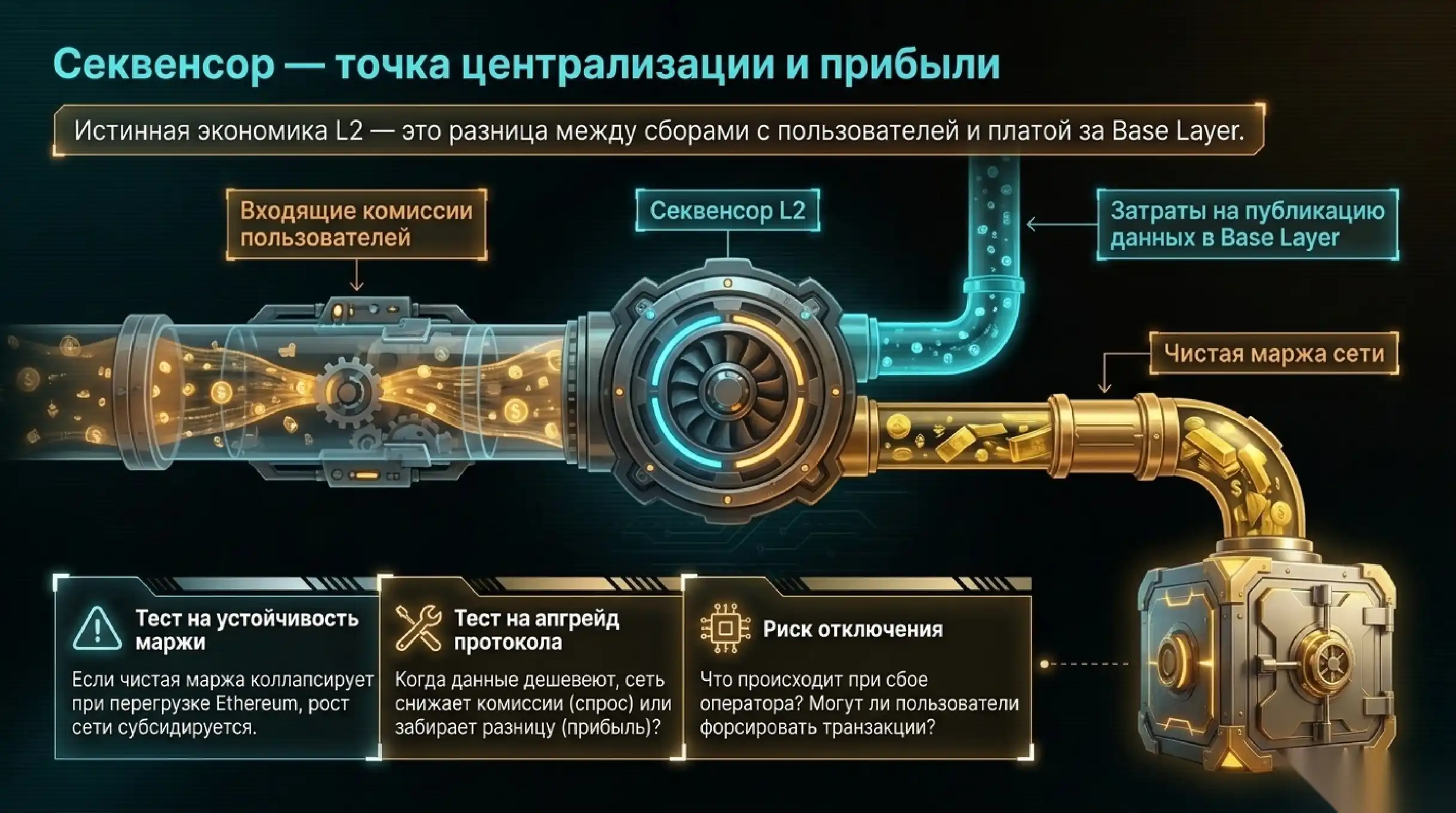 Секвенсер это точка централизации и заработка