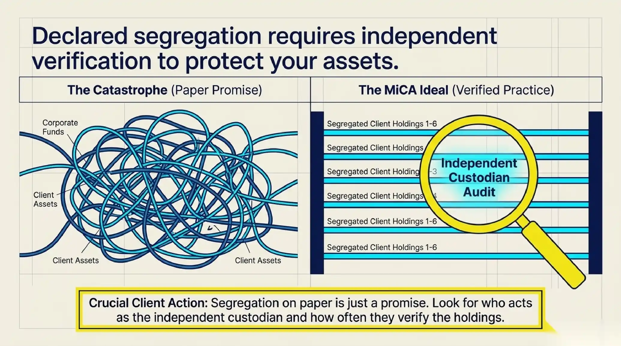 Custody and segregation of assets
