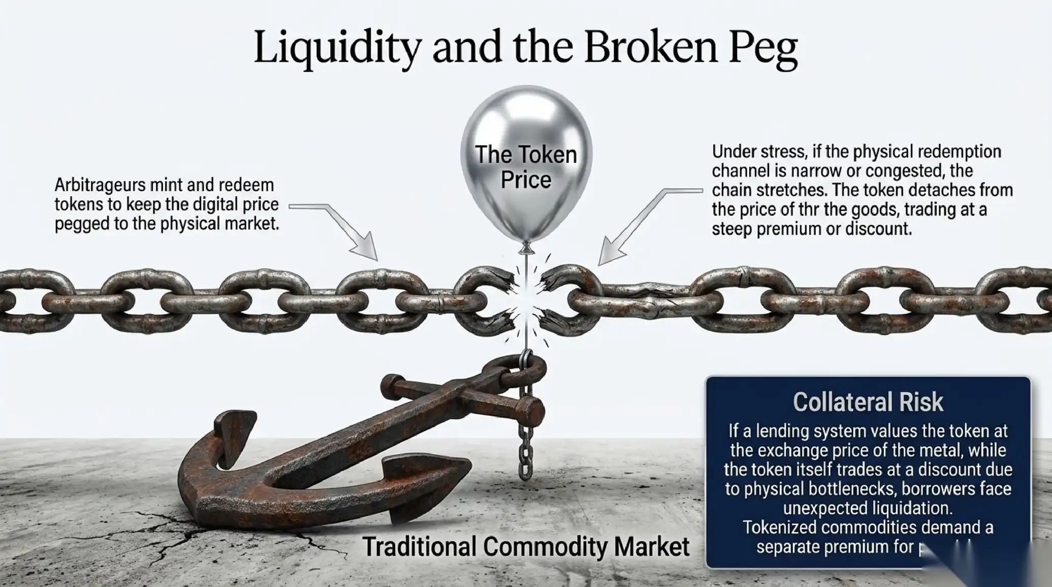 Liquidity and the gap with the underlying market