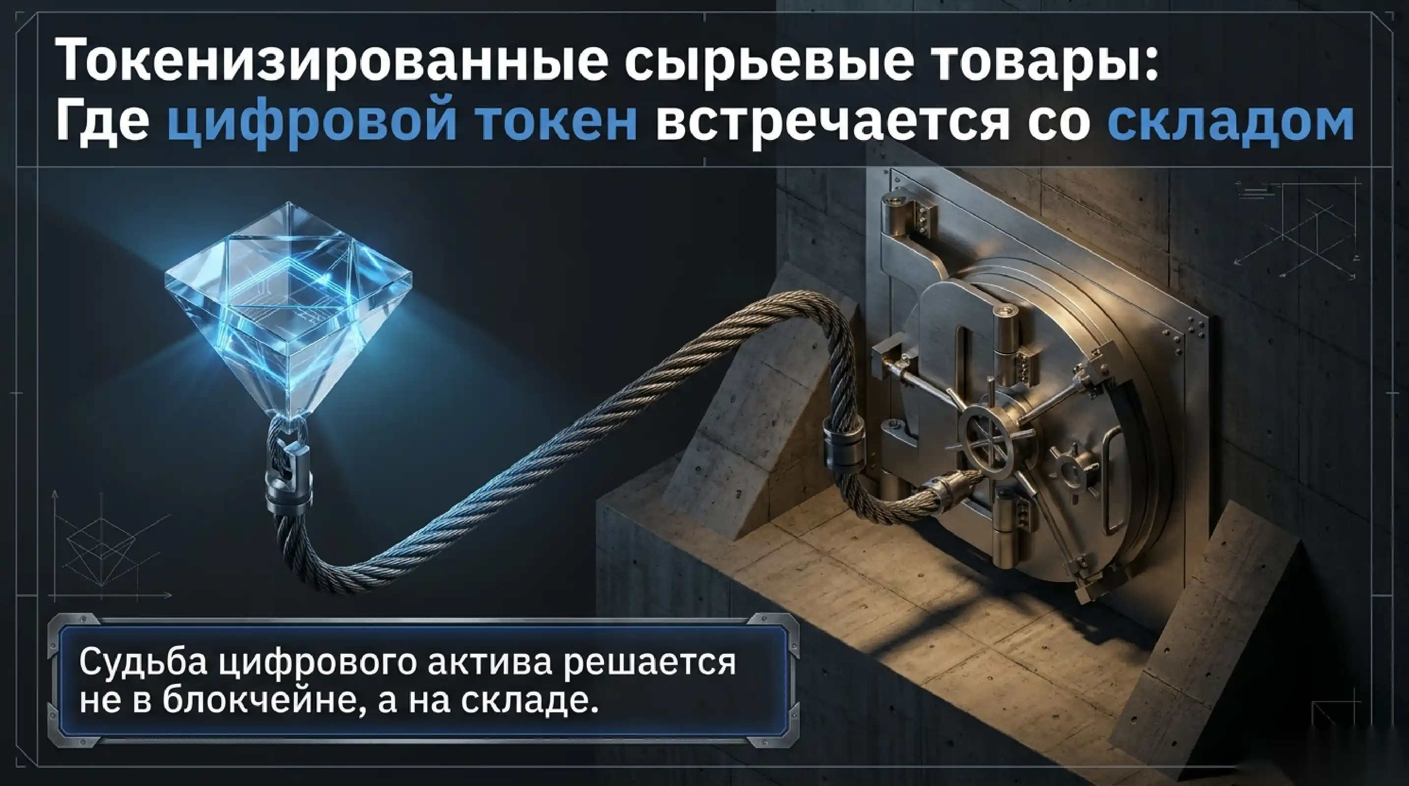 Токенизированные сырьевые товары: где цифровой токен встречается со складом