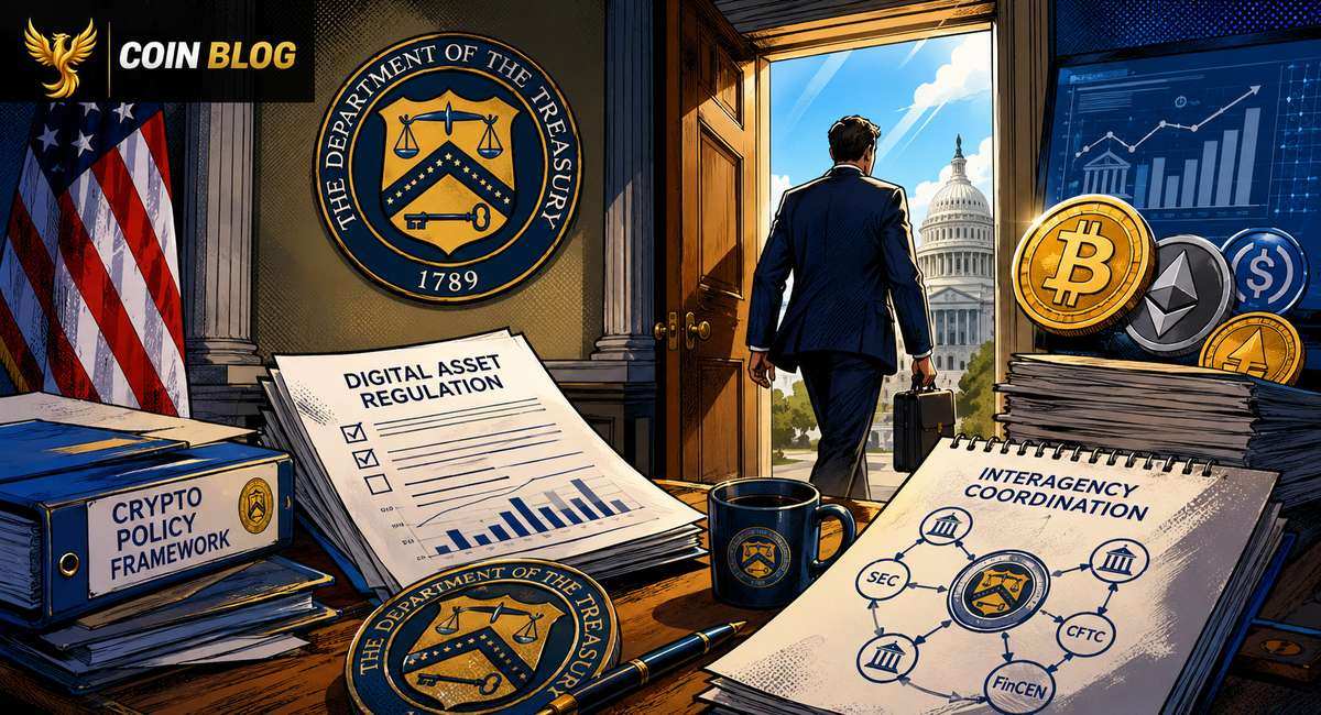 The Treasury Lost a Person Who Turned Crypto Policy Into Working Documents cover image